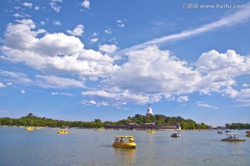 北海公园夏日风光