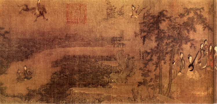 阮郜 閬苑女仙圖（局部）