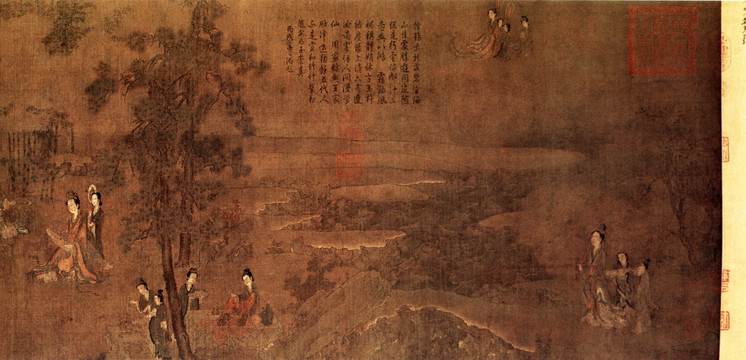 阮郜 閬苑女仙圖（局部）
