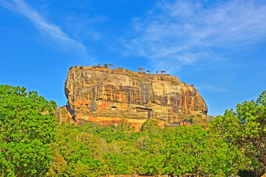 大岩石 斯里兰卡狮子岩