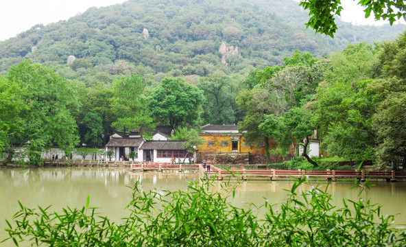 天平山秋色