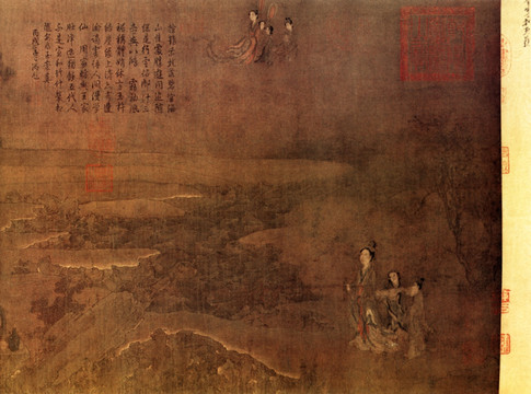 阮郜 閬苑女仙圖（局部）