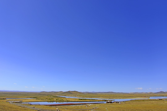 黄河第一湾 观景栈道和观景平台