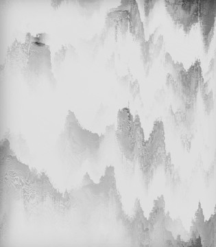 古典山水 簡約 合層