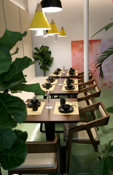 餐厅一角 用餐环境 室内设计