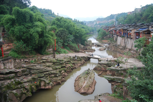 重庆中山古镇 重庆旅游 重庆古