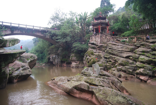 重庆中山古镇 重庆旅游 重庆古