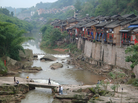 重庆中山古镇 重庆旅游 重庆古