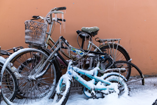 冰雪自行车