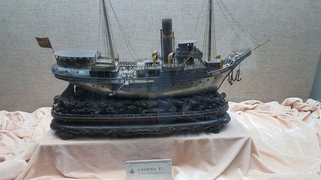 大清战船模型