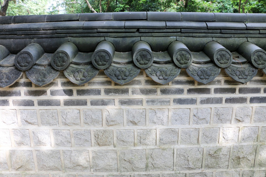 韩国屋 院墙