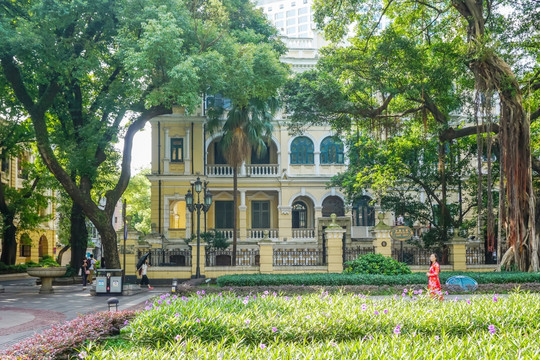 广州老建筑 沙面老街