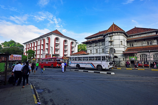 斯里兰卡街头 斯里兰卡街景