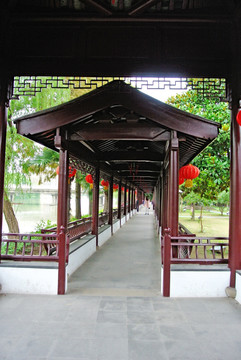 中式 长廊