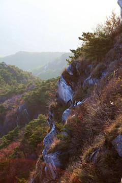 山东临沂龟蒙蒙山景区风光