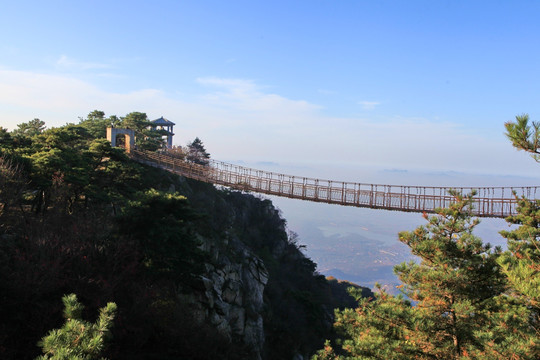 山东临沂龟蒙蒙山景区风光