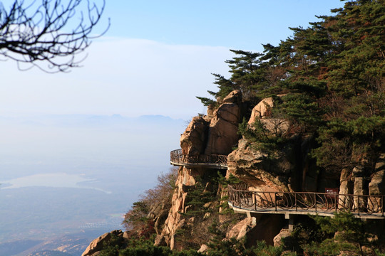 山东临沂龟蒙蒙山景区风光