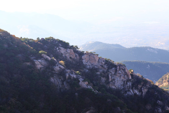 山东临沂龟蒙蒙山景区风光