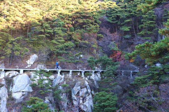 山东临沂龟蒙蒙山景区风光