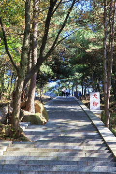 山东临沂龟蒙蒙山景区风光