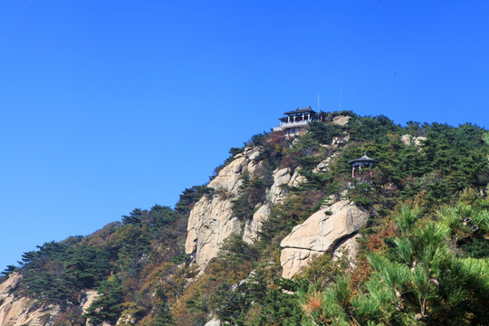 山东临沂龟蒙蒙山景区风光