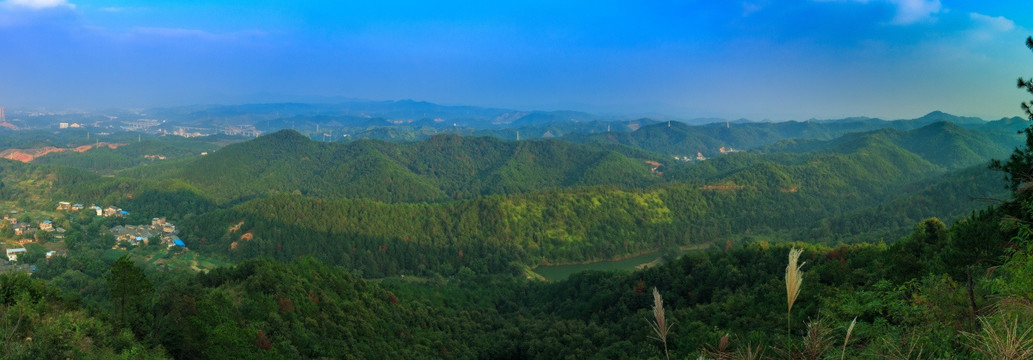 高山远眺