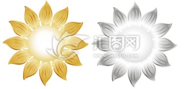 金屬太陽花