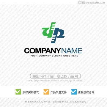 dp字母 LOGO設(shè)計