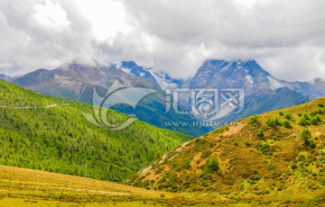 西藏风光 山景 山脉