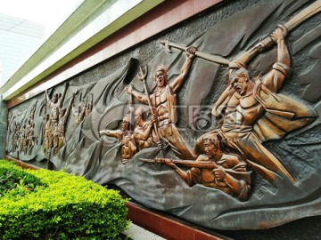 深圳革命烈士陵园壁画