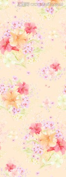 家紡  大美 花卉