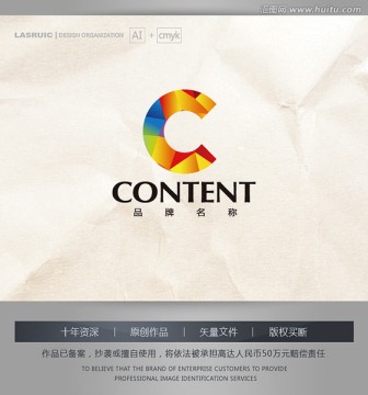 C字母logo logo设计