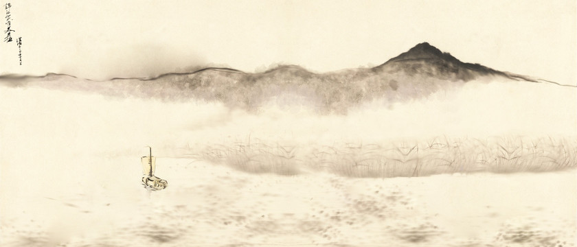 水墨山水畫 原創(chuàng)未分層