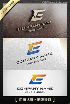 E字母時(shí)尚原創(chuàng)LOGO設(shè)計(jì)