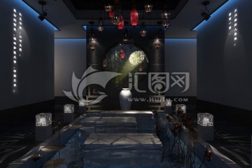 中式餐厅大厅