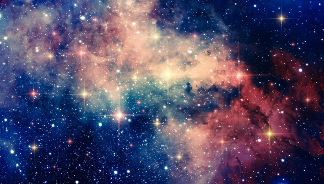 星空抽象畫(huà)