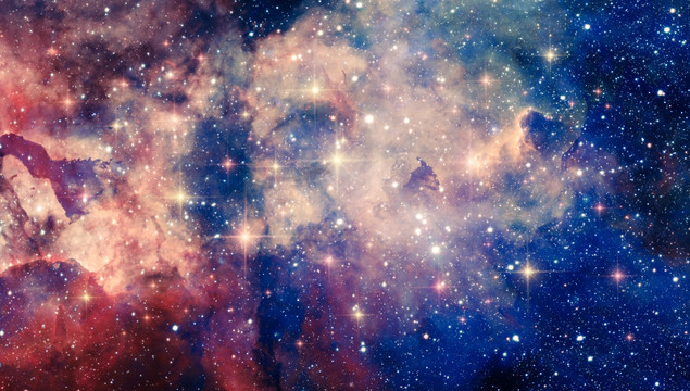 星空抽象畫