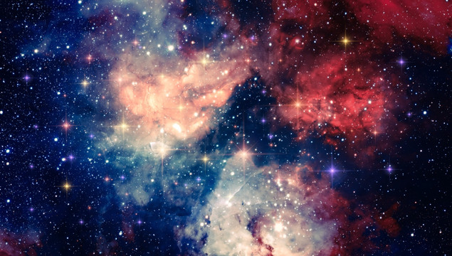 星空抽象畫