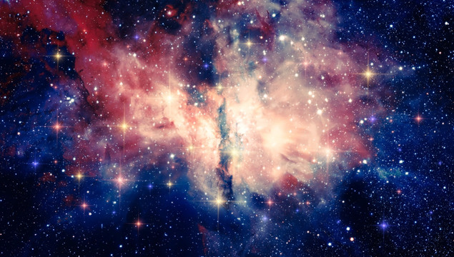 星空抽象畫