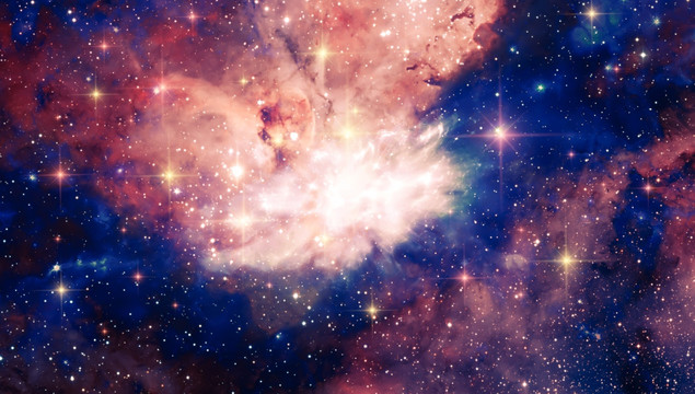 星空抽象畫