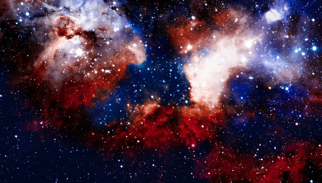 星空抽象畫