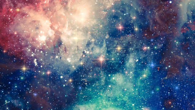 星空抽象畫