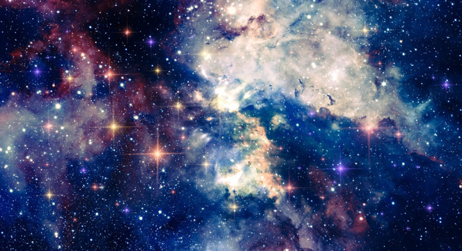 星空抽象畫