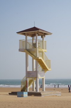 黄岛区金沙滩瞭望塔