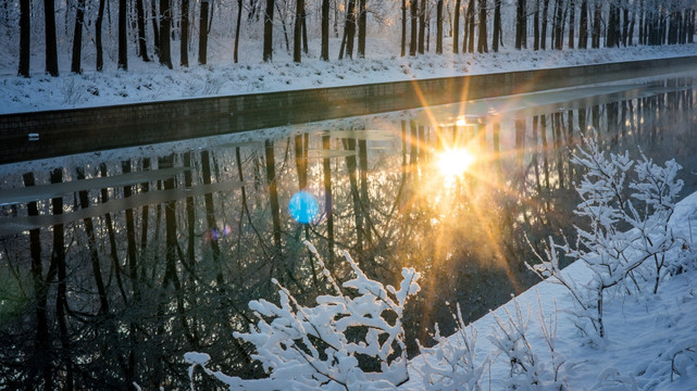 冬季雪景