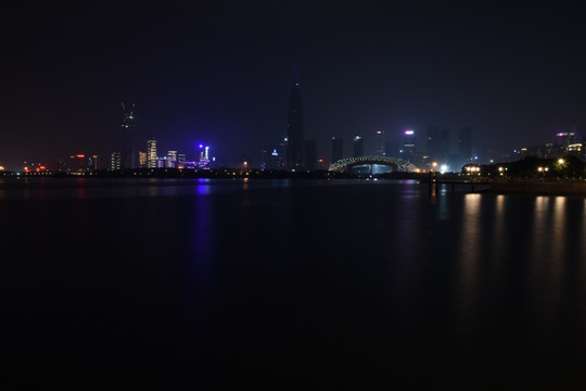 海滨夜景