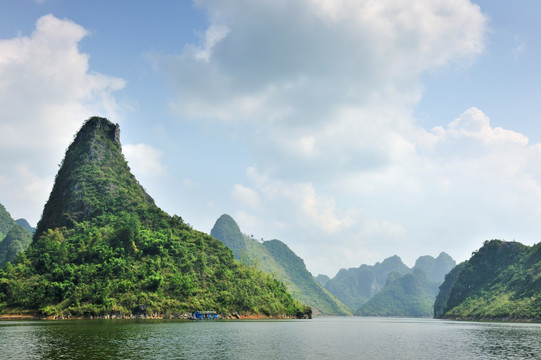 广西上林大龙湖景观