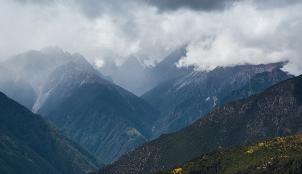 高山云雾