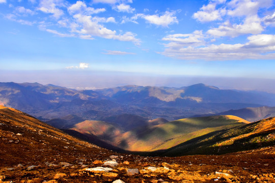 兰州马啣山风光