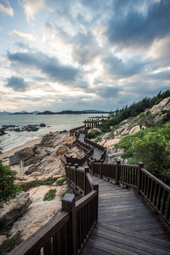 风动石景区